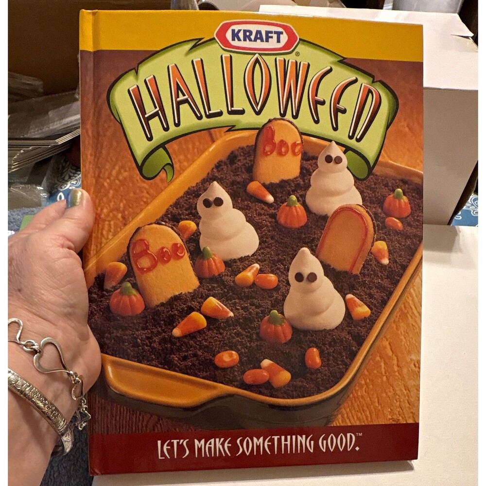 Kraft Hallow-Fun Halloween Cookbook Hardcover Illustrated 1998 Meredith Books